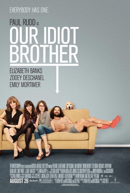 Мой придурочный брат / Our Idiot Brother  ( HDRip-AVC / 2011 / США) [Лицензия]