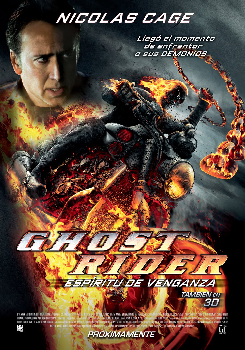 Призрачный гонщик 2 / Ghost Rider: Spirit of Vengeance (2011/HDRip) | Лицензия