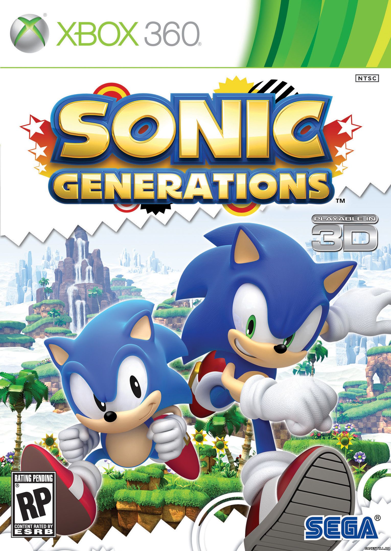 Sonic Generations (2011/XBOX360/Английский)  Лицензия