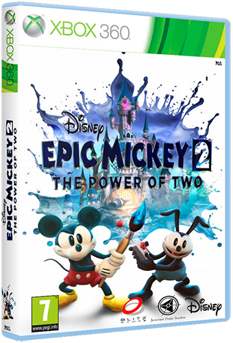 Epic Mickey 2: The Power Of Two [Xbox 360] [RUSSOUND] [PAL] [LT+3.0/15574] (2012)