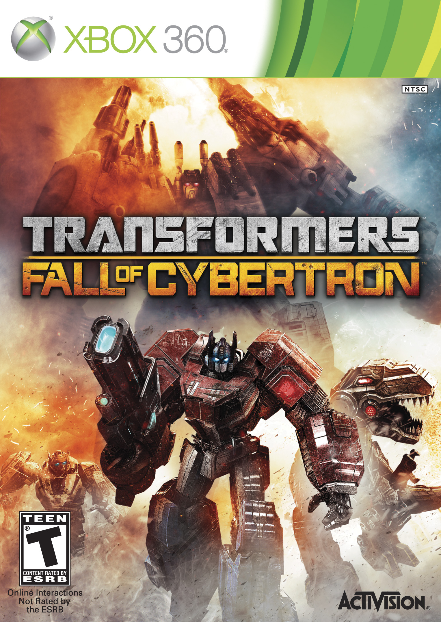 Transformers: Fall of Cybertron [Xbox 360] [Region Free] [RUS] [XGD3 / LT+2.0] (2012)
