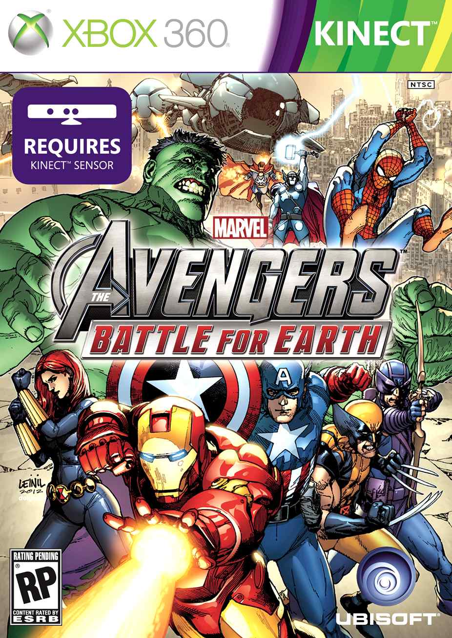 Marvel's The Avengers: Battle For Earth [ENG] (RegionFree) (LT+3.0/15574) (2012) [KINECT] [Xbox 360]