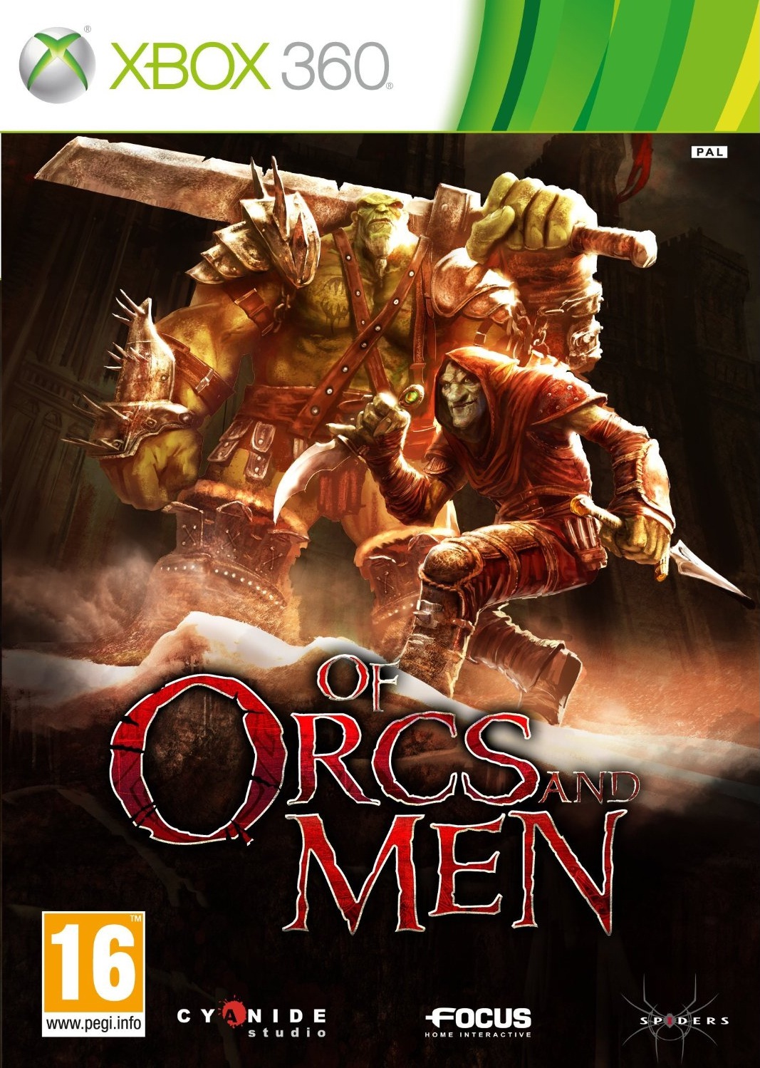 Of Orcs and Men [Xbox 360] [Rus\Eng] [JTAG \ Rip] (2012)