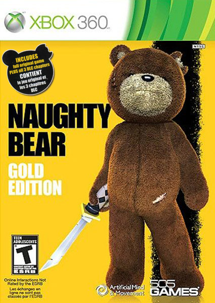 Naughty Bear Gold Edition [XBOX 360] [ENG] [PAL, NTSC-U] (2011)