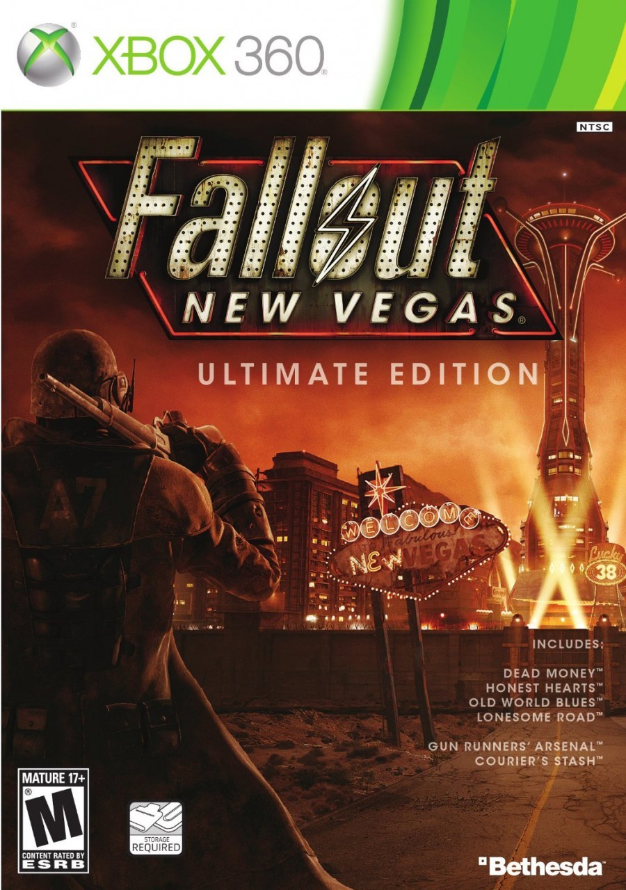 Fallout: New Vegas + 3DLC Dead Money, Honest Hearts, Old World Blues [XBOX 360] [PAL / NTSC-U | RUS] (2010)