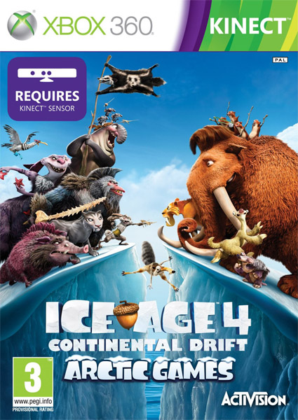 Ice Age 4: Continental Drift - Arctic Games [Xbox 360] [RUSSOUND] (XGD2) (PAL) [KINECT] (2012)