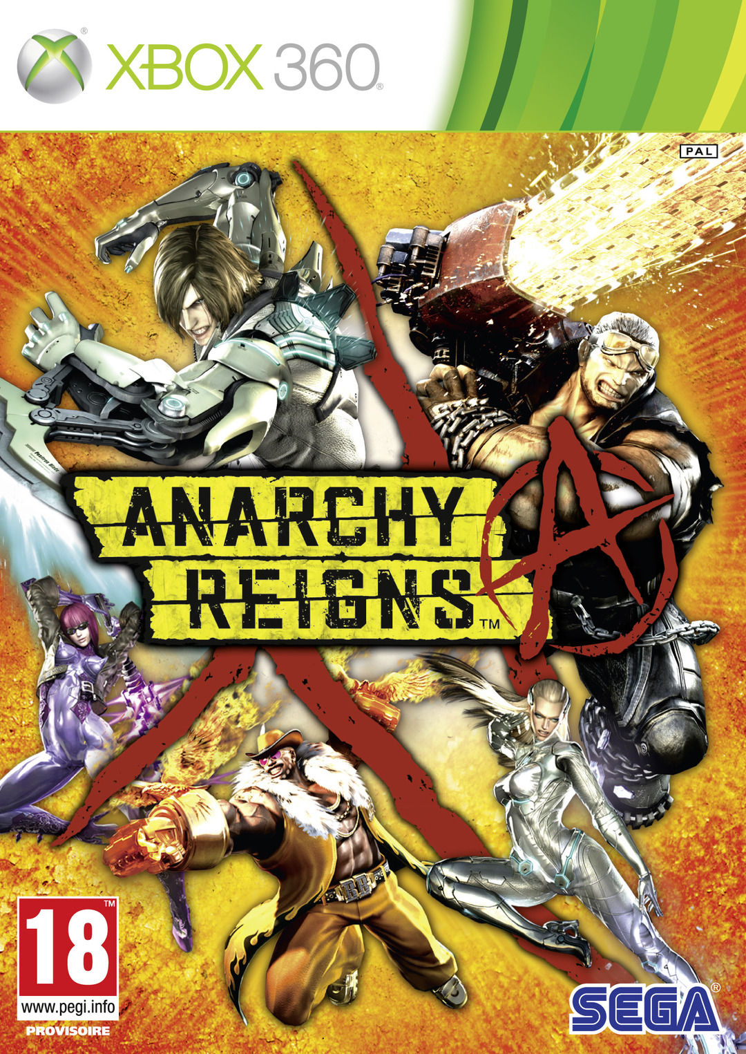 Anarchy Reigns [Xbox 360] [Английский] [Region Free] (2012)