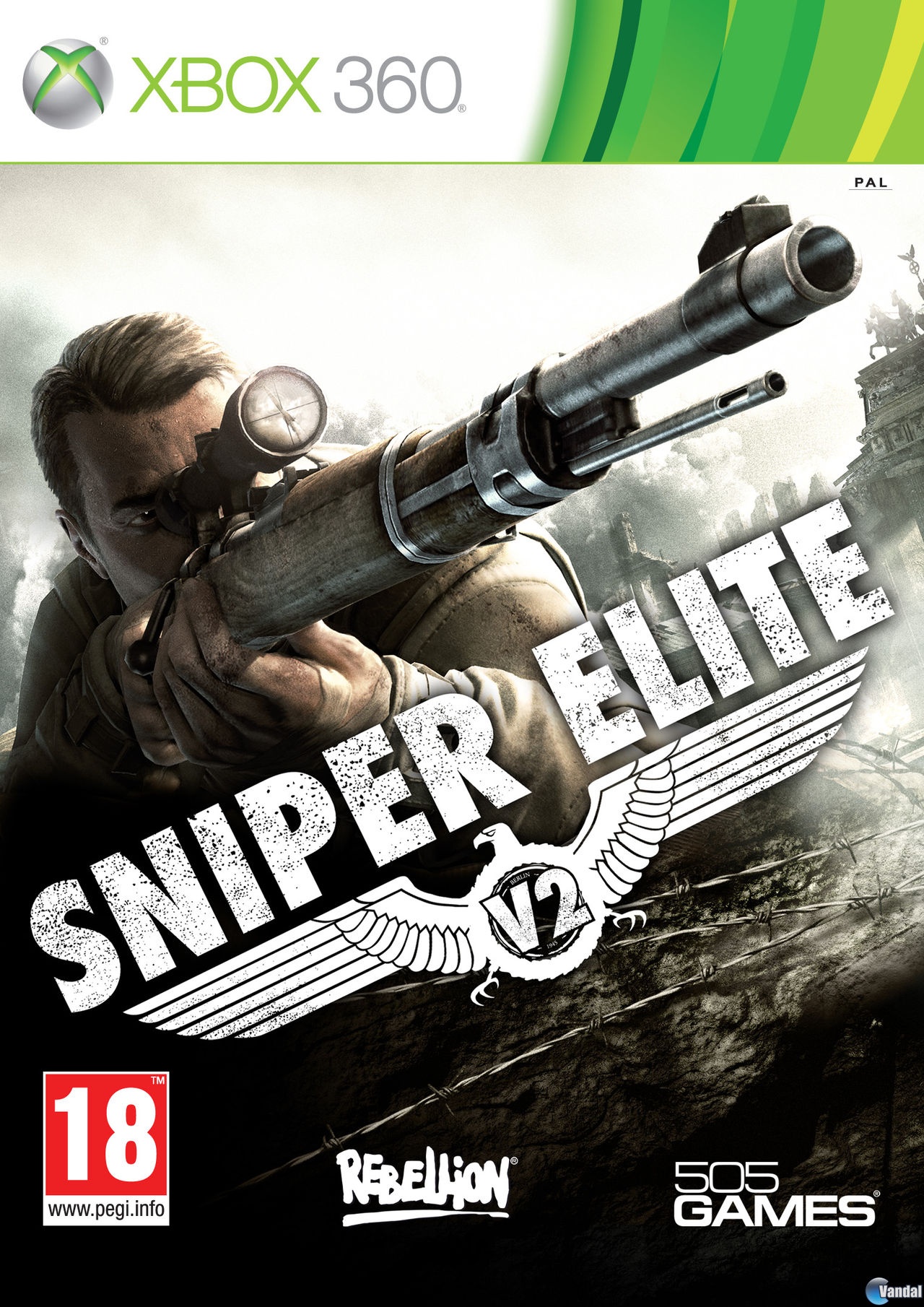 Sniper Elite V2 [Xbox 360] [RUS] (XGD2)(PAL/NTSC-U) (2012)