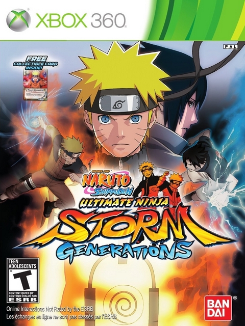 Naruto Shippuden: Ultimate Ninja Storm Generations [Xbox 360] [PAL/ENG] LT+2.0 (XGD3/13599) (2012)