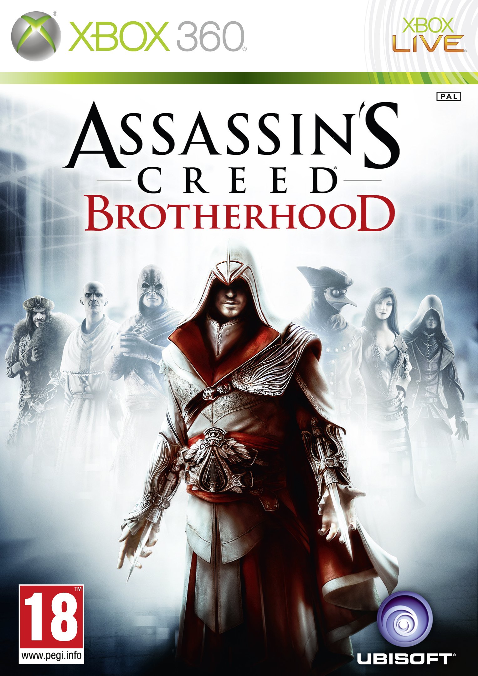 Assassin's Creed: Brotherhood [Xbox 360] [Region Free/RUSSOUND] (LT+ 3.0/14699) (2010)
