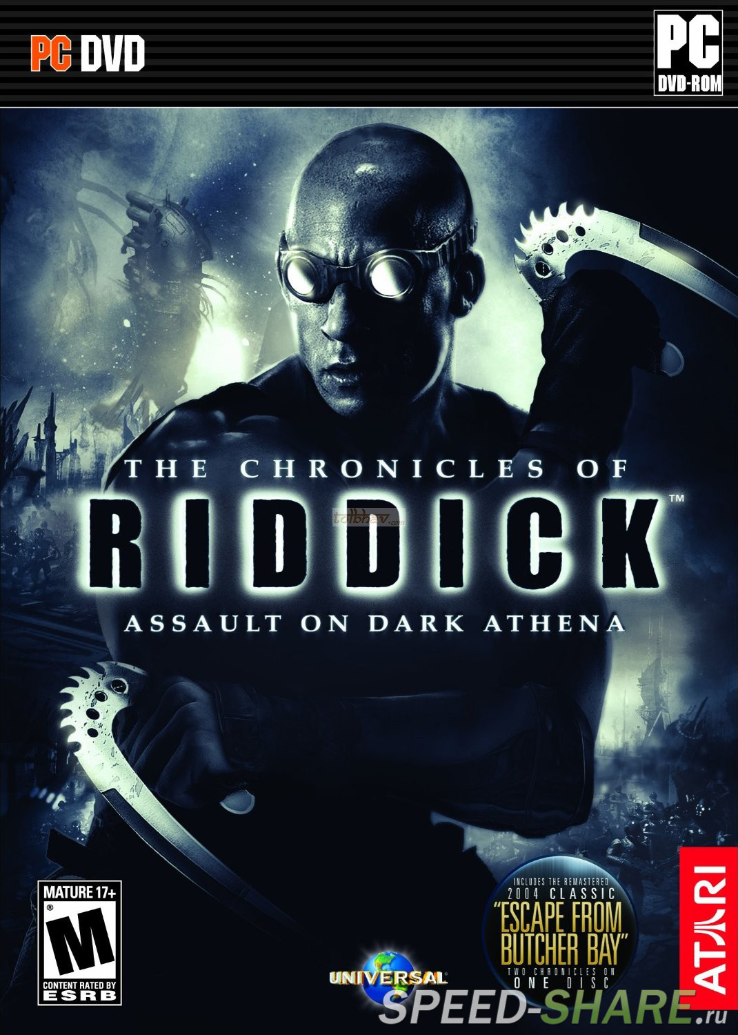 The Chronicles of Riddick - Assault on Dark Athena (2009/PC/RUS) | RePack от R.G. Механики