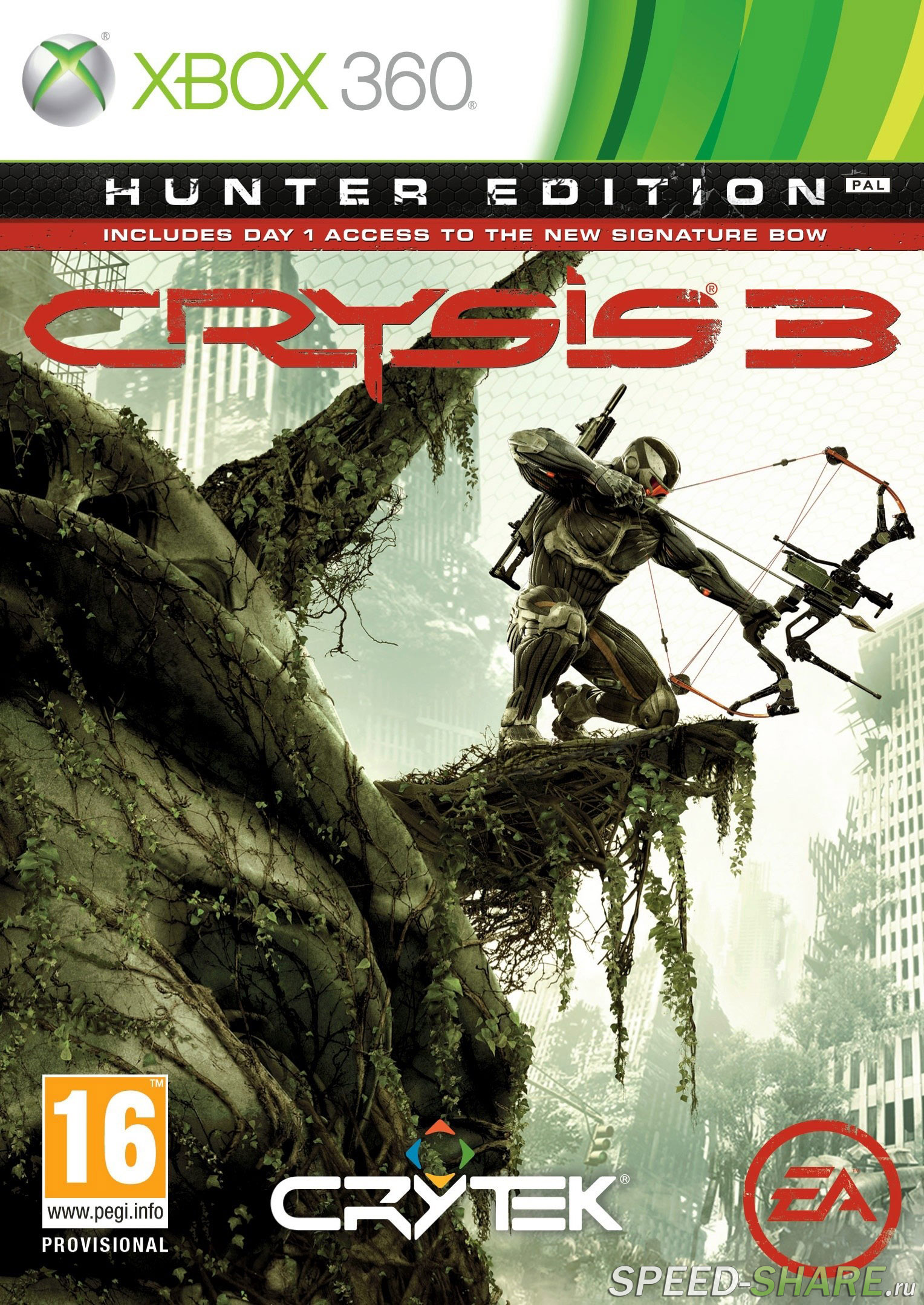 Crysis 3 [XBOX360] [PAL/NTSC-U] [Английский] [LT+3.0] (XGD3 / 15574) 2013