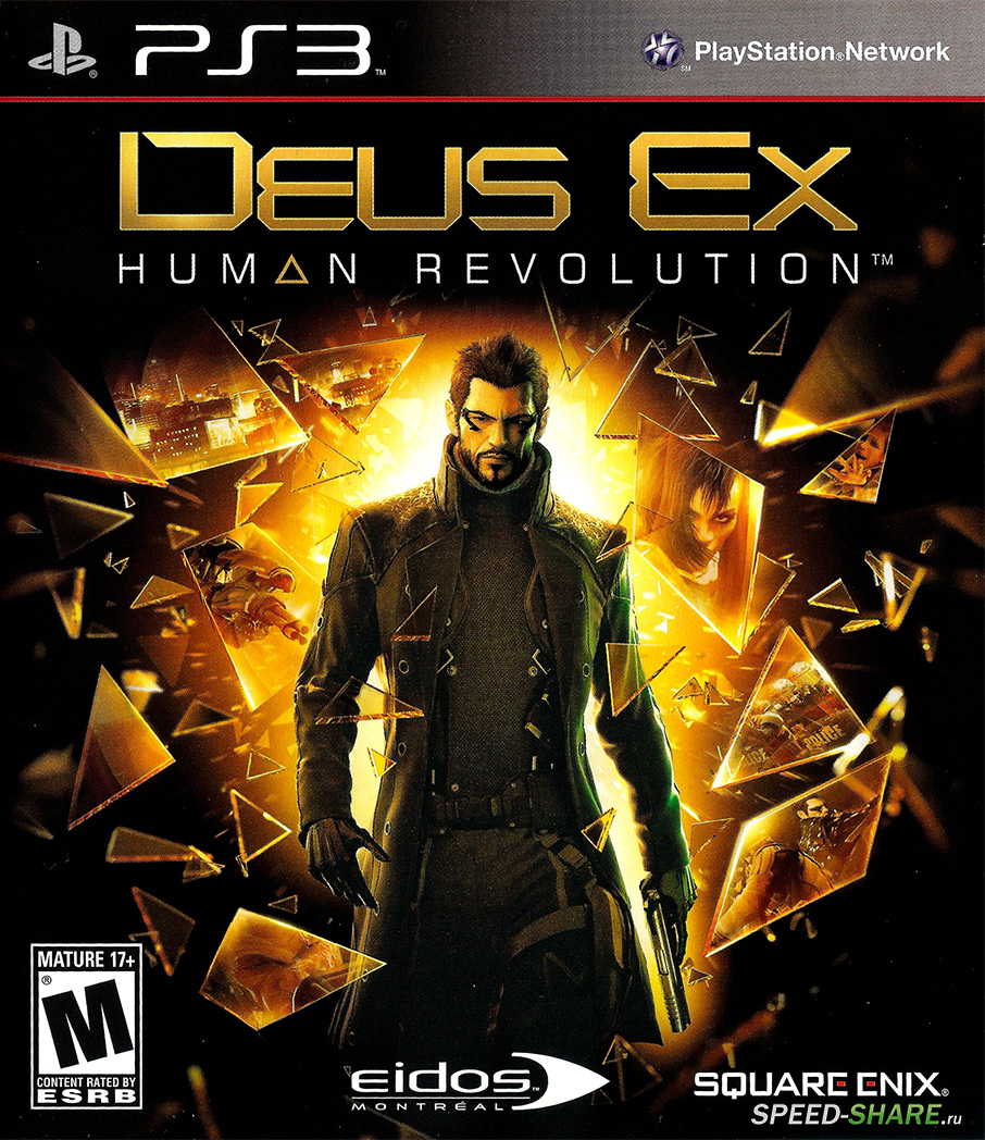 Deus Ex: Human Revolution [PS3] [RUSSOUND] [PAL] [FULL] [+DLC] [3.55] (2011)