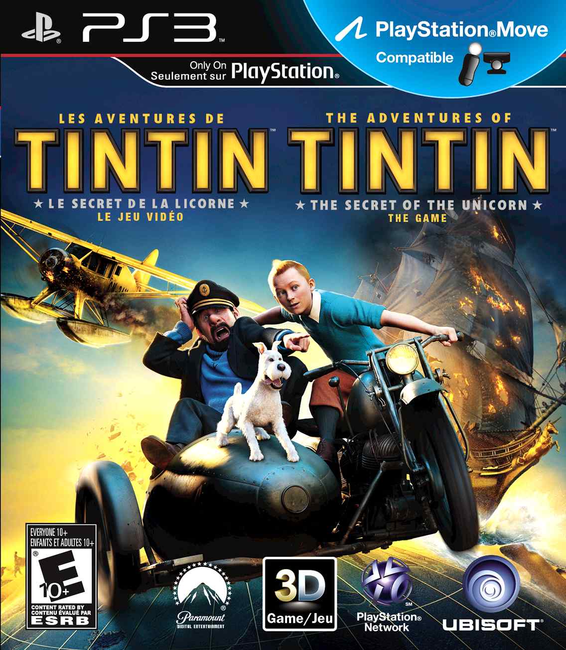 The Adventures Of Tintin: The Game [PS3] [PAL] [ENG] [MOVE] [3.55] (2011)