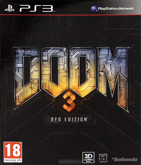 Doom 3 BFG Edition [PS3] [ENG] [PAL] [FULL] [3.55] (2012)