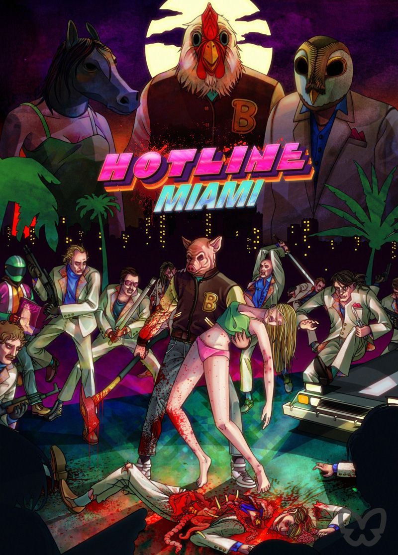 Hotline Miami [PS3] [Русский/Английский] [Repack] [4.30] [Cobra ODE / E3 ODE PRO ISO] (2013)