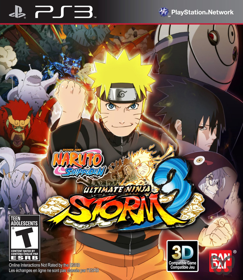 Naruto Shippuden: Ultimate Ninja Storm 3 [PS3] [EUR] [Русский] [4.30] [Cobra ODE / E3 ODE PRO ISO] (2013)