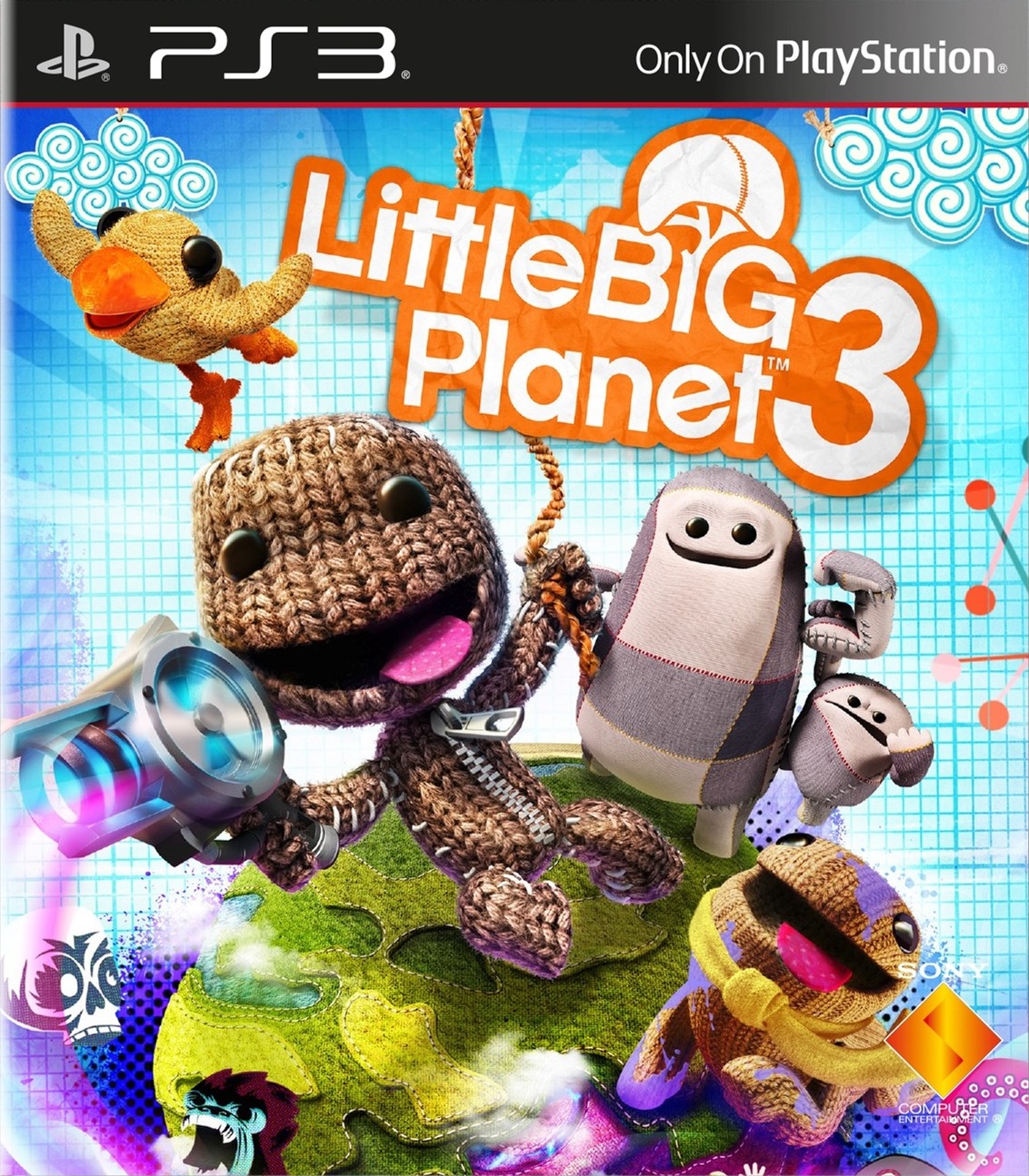 Little Big Planet 3 [PS3] [EUR] [3.55] [Русский] [Cobra Ode] (2014)