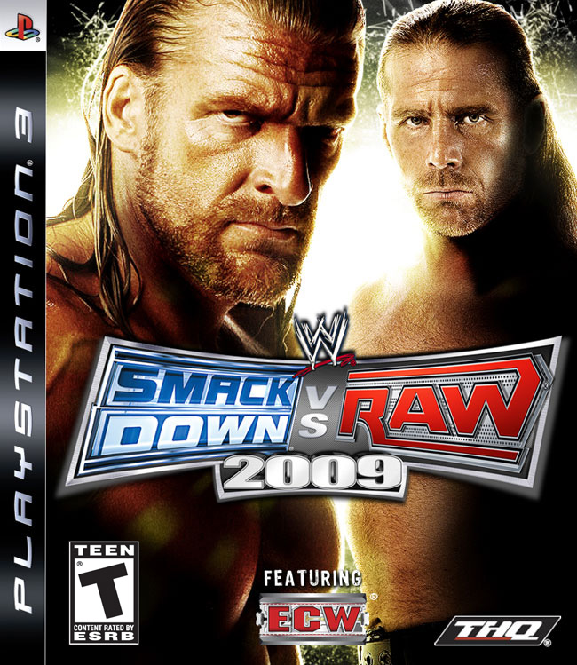 WWE Smackdown vs RAW 2009 [PS3] [EUR] [Английский] [3.55] [Cobra ODE / E3 ODE PRO ISO] (2008)