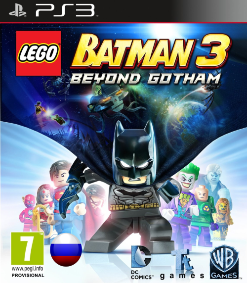 LEGO Batman 3: Beyond Gotham [PS3] [USA] [Русский] [3.55] [Cobra ODE / E3 ODE PRO ISO] (2014)