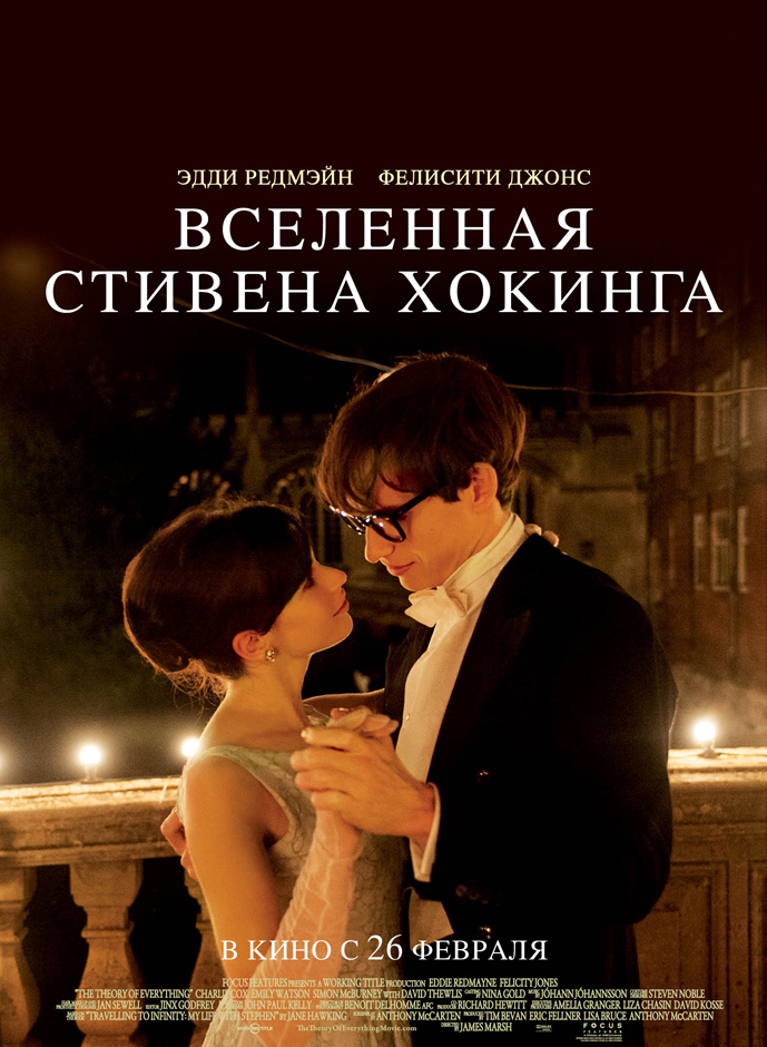 Вселенная Стивена Хокинга / The Theory of Everything (2014) BDRip 1080p