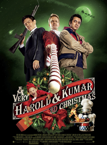 Убойное Рождество Гарольда и Кумара / A Very Harold & Kumar Christmas (2011)  HDRip