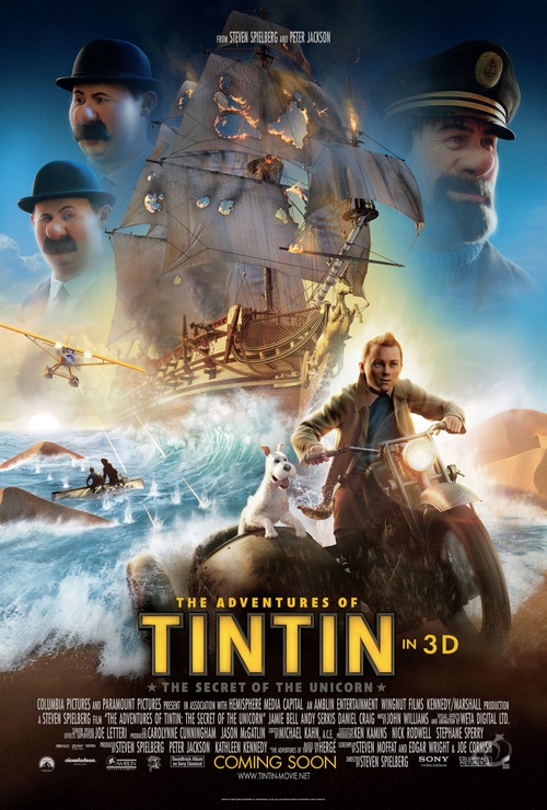 Приключения Тинтина: Тайна Единорога / The Adventures of Tintin (2011 )  DVDRip