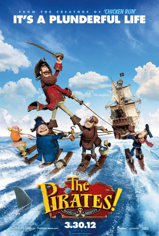 Пираты! Банда неудачников / The Pirates! Band of Misfits (2012)  DVDRip (Лицензия)