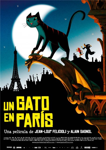 Кошачья жизнь / Une vie de chat (2010)  BDRip